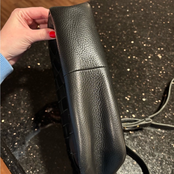 Madewell - Transport Black Leather Crossbody Bag - Picture 7 of 8